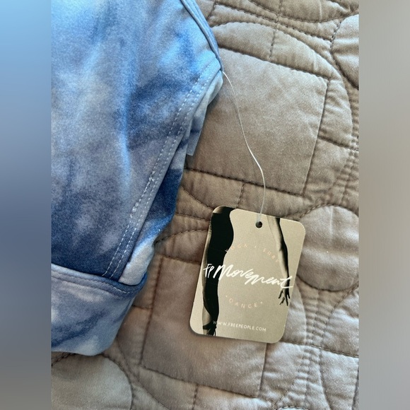 FP Movement by Free People Blue Tie-Dye Sports Bra - Picture 8 of 16